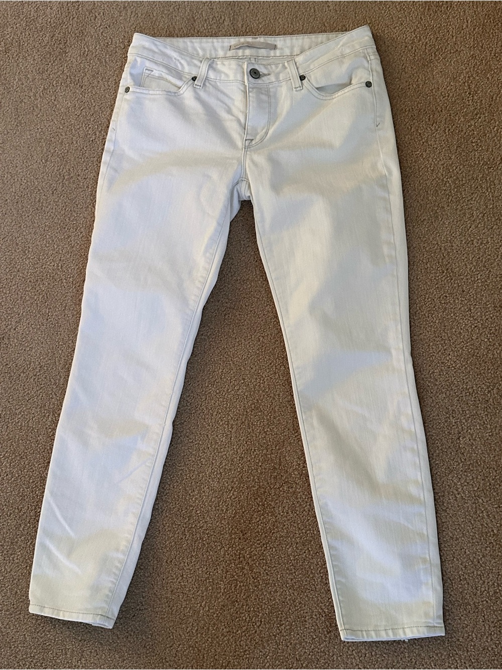 Vince Women's White Skinny Jeans